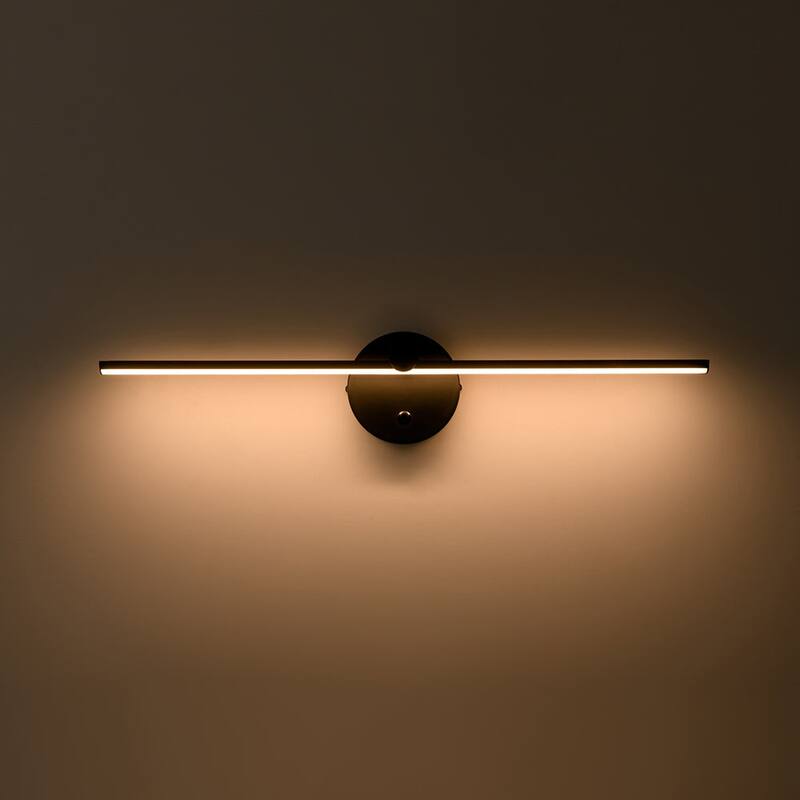 Modern Minimalist Adjustable Linear Dimmable LED Wall Vanity Light