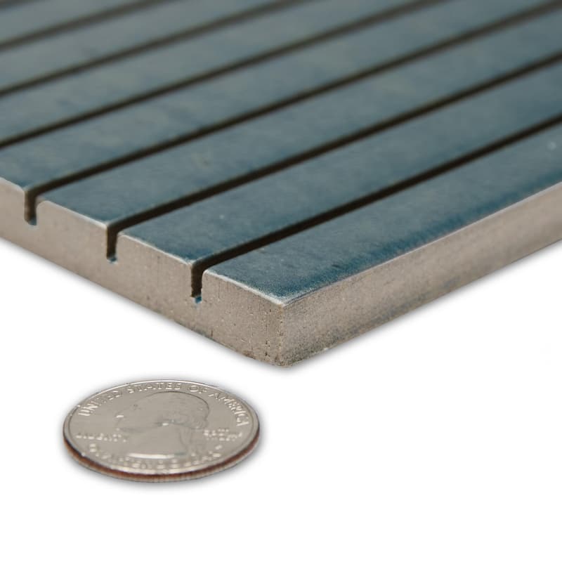 Merola Tile Capri Strata Indigo 6-7/8" x 14" Porcelain Floor and Wall Tile
