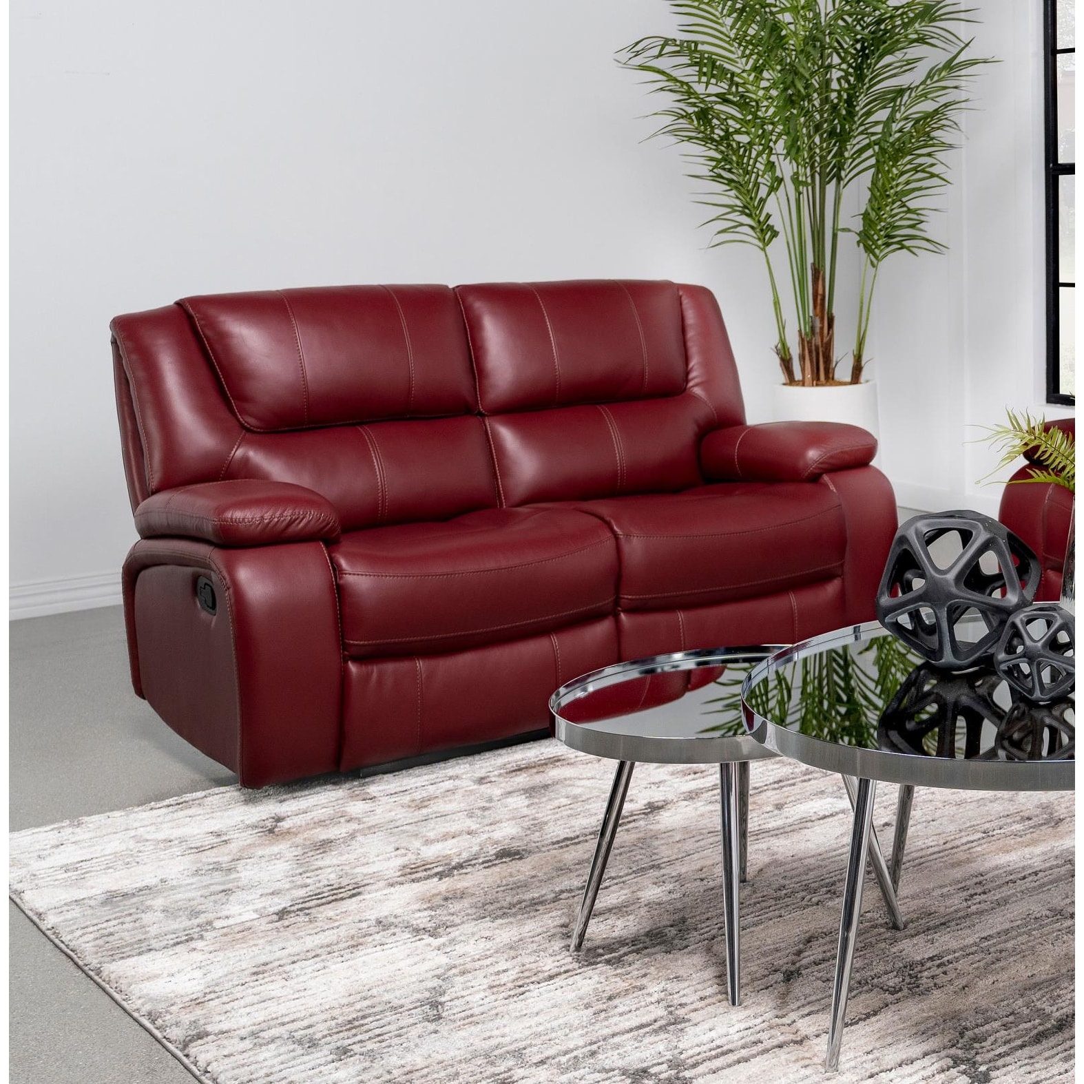 Elodie Upholstered Motion Reclining Loveseat