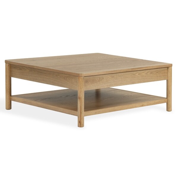 SAFAVIEH Couture Jaylessa 42-Inch Wood Coffee Table, Scandinavian
