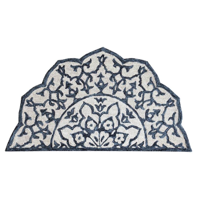 Sevita Modern Mosaic Medallion Rug