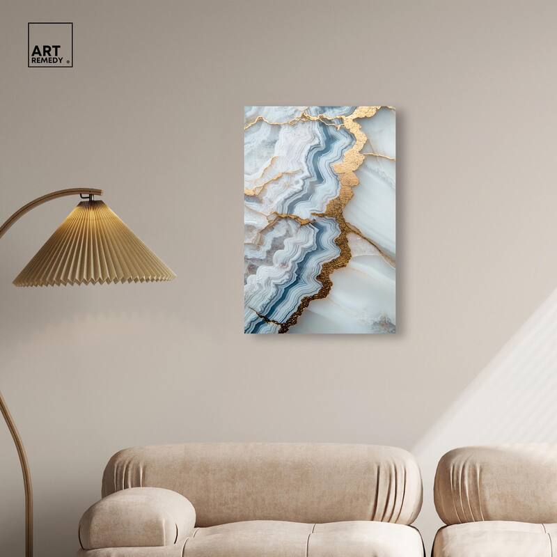 Denim Dreams II Canvas by Art Remedy, Gallery Wrapped