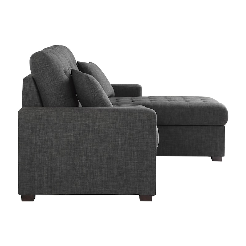 Miles 2-Piece Sectional Sofa Sleeper with Right Chaise