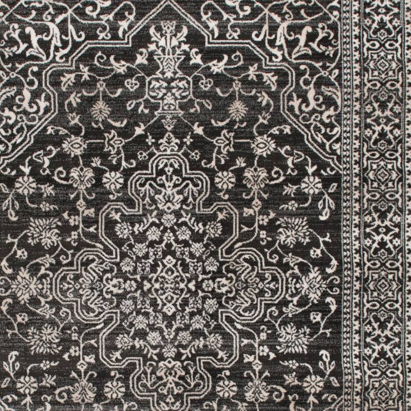 Guyis Distressed Stain Resistant Woven Area Rug By HomeRoots