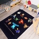 preview thumbnail 3 of 1, Licensed Disney Pixar Heroes Youth Digital Printed Youth Area Rug - 4'6"x6'6"