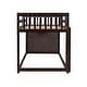 preview thumbnail 39 of 50, Twin over Twin Bunk Bed with 4 Drawers and 3 Shelves