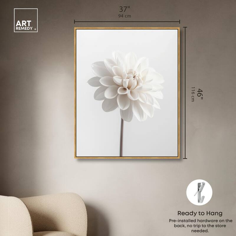 Pristine Blossom II Canvas by Art Remedy