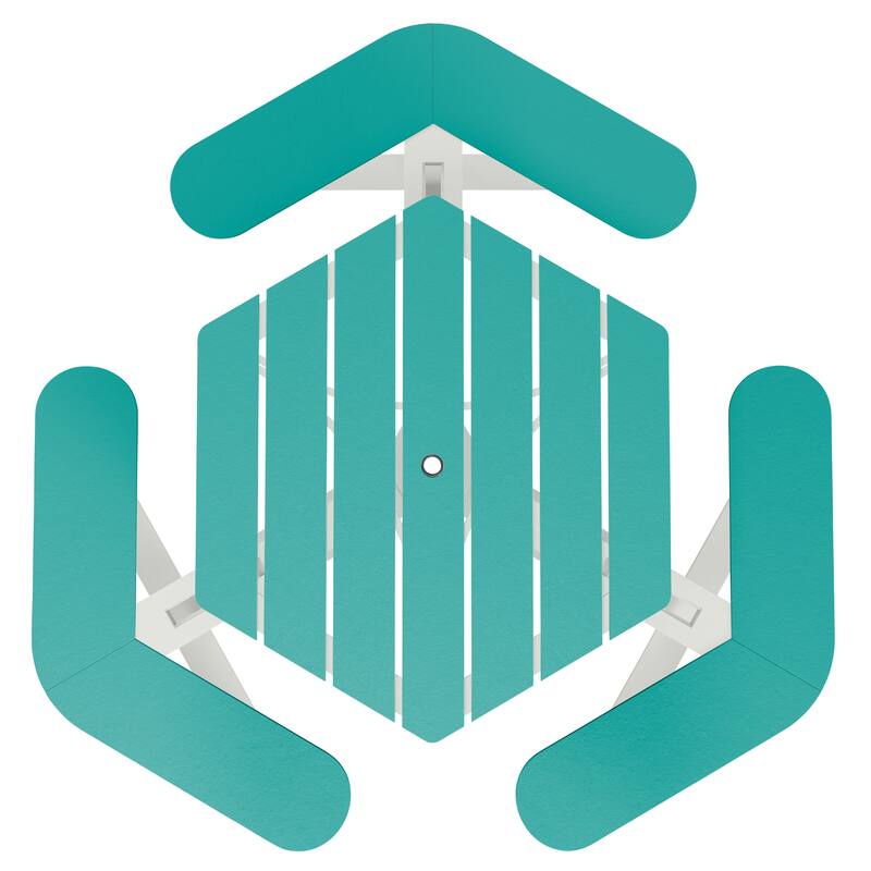 Shoreline Hexagon Picnic Table