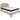85.75" Beige Transitional Tufted Platform Bed Mattress - Queen Size