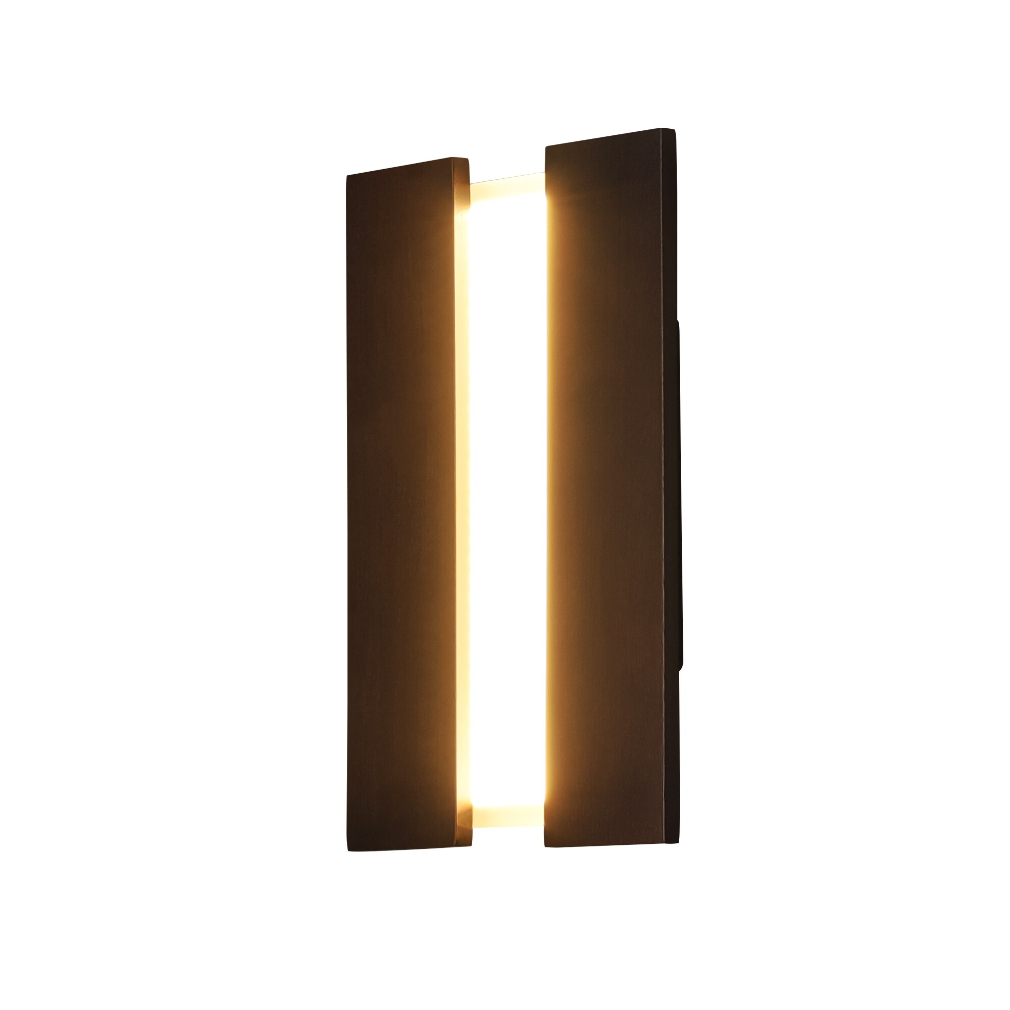 Modern Walnut Wood Wall Sconce – Nordic Minimalist LED Accent Light – White Metal Cylindrical Shade, 3-Color Dimmable – Hardwired For Bedroom, Hallway, Entryway