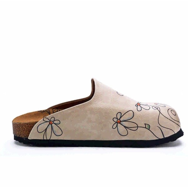 floral clogs