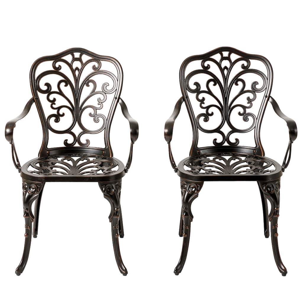 Christopher Knight Home - VIGO Aluminum Outdoor Patio Bistro Dining Set