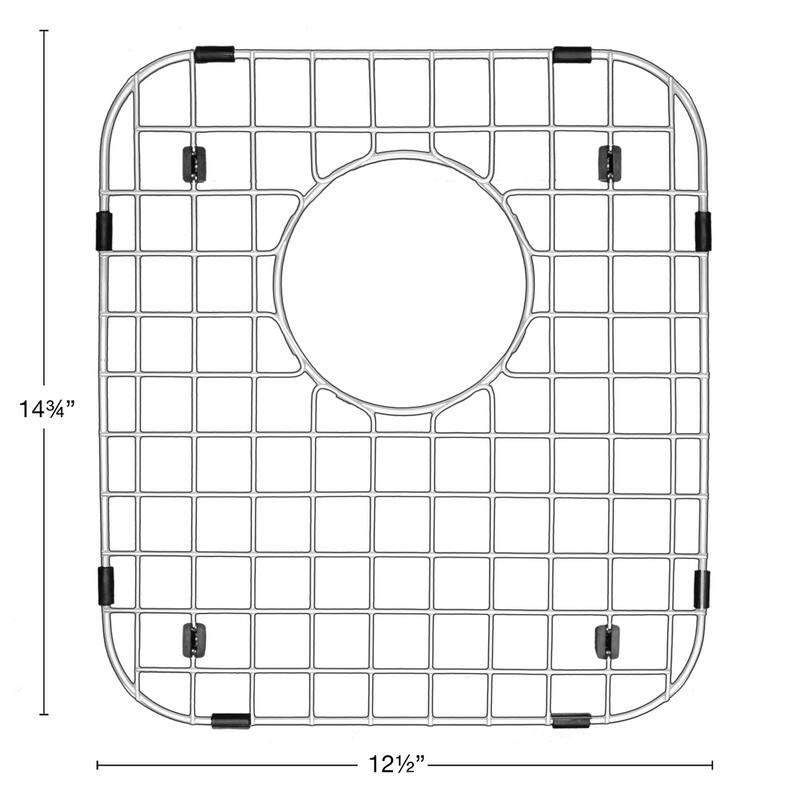 Karran Stainless Steel Bottom Grid 12-1/2" x 14-3/4" fits E-360R