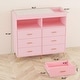 preview thumbnail 14 of 16, Dresser for Bedroom with 6 Drawers