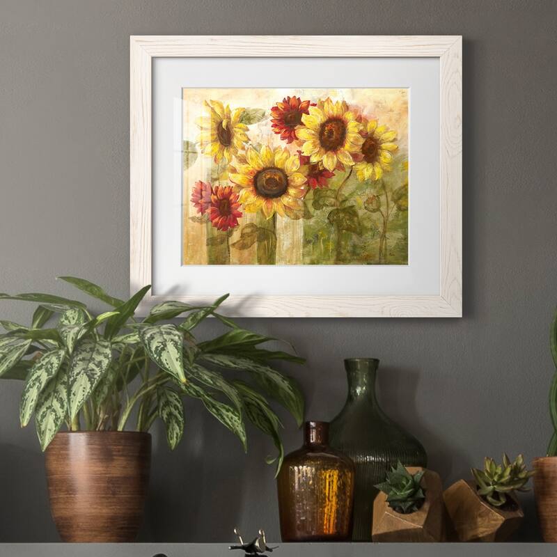 Sunflower's Delight-Premium Framed Print - Ready to Hang