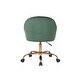 preview thumbnail 10 of 41, Porthos Home Xenos Swivel Velvet Office Task Chair