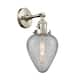 Option Brushed Satin Nickel / Clear Crackle