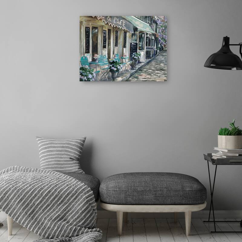 Bistro de Paris II By Studio Arts Canvas Art Print
