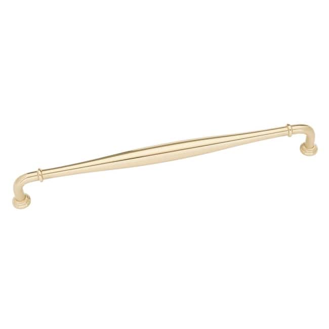 Alno A726-10A Charlie's 10" Center to Center Classic Traditional Solid - Unlacquered Brass
