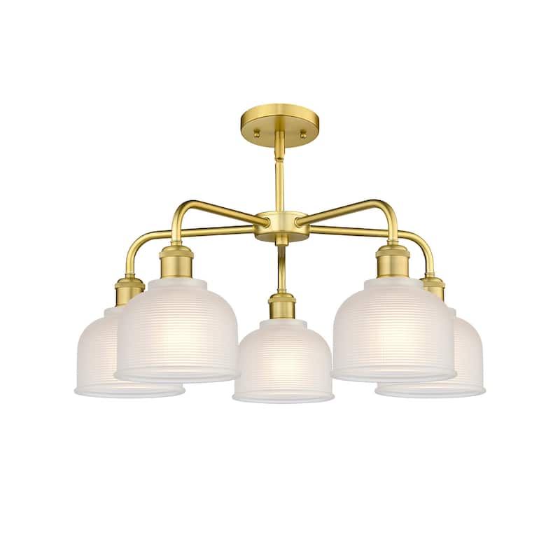 Innovations Lighting 516-5CR-15-24 Dayton Chandelier Dayton 5 Light