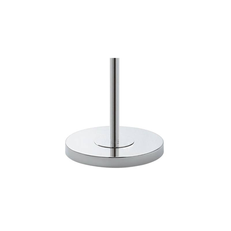Madison 61" Crystal / Metal LED Floor Lamp, Clear/Chrome by JONATHAN Y - 61" H x 16" W x 16" D