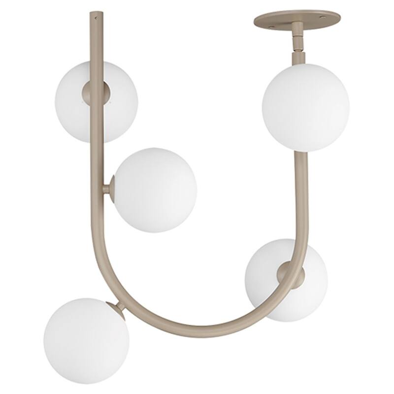 Studio M SMP24905 Contour MTO 5 Light 17" Wide LED Abstract Multi - Taupe