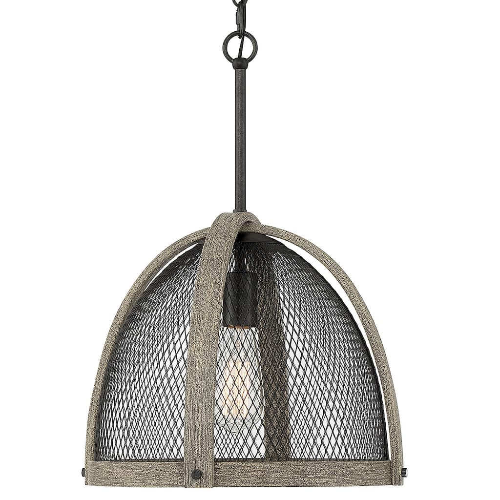 Meridian M70111 14" Wide Cage Pendant