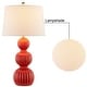 preview thumbnail 13 of 21, Maxax 28" Ceramic Table Lamp Set (Set of 2)