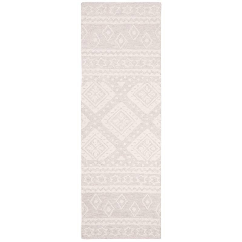 SAFAVIEH Handmade Micro-Loop Kobie Wool Rug