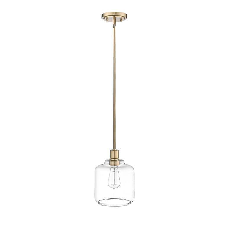 Millennium Lighting Asheville 1 Light Mini-Pendant Fixture with Clear Glass Shades