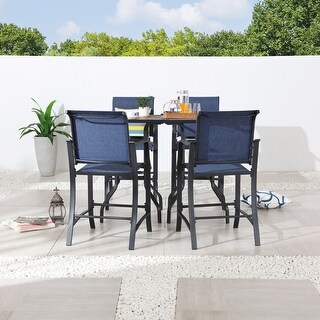 Patio Festival 4-Person Bar Height Dining Set
