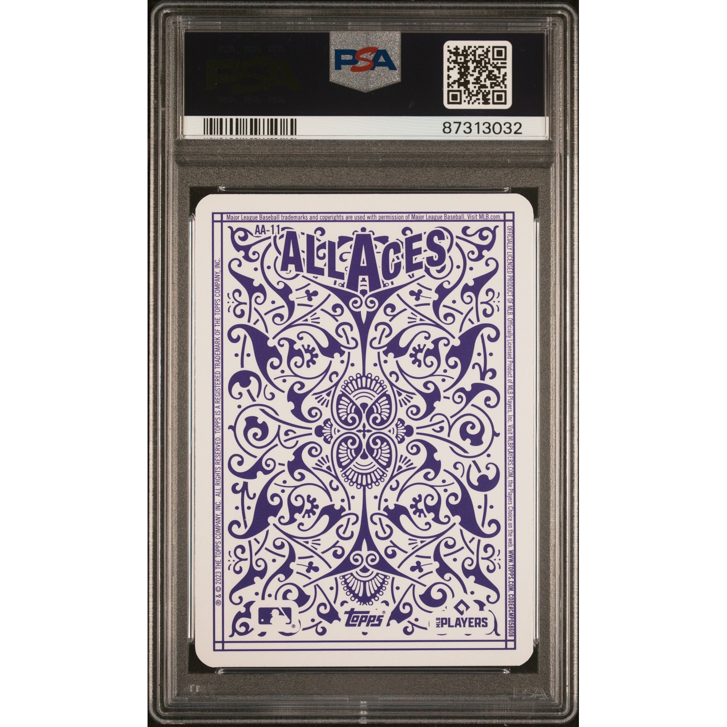 Shohei Ohtani 2023 Topps All Aces Baseball Card #AA11 Graded PSA 