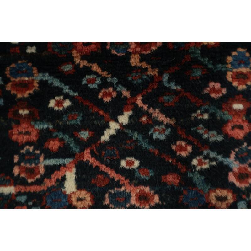 Hand Knotted Oriental 100% Wool Carpet Traditional Tribal Oranges & Rust Gharajeh Area Rug - 6' 4'' X 4' 6''