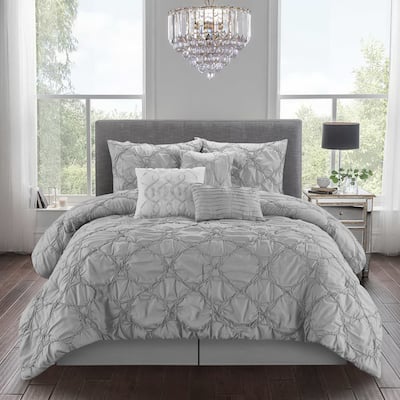 Nanshing Joline Puckered 7 Piece Comforter Set