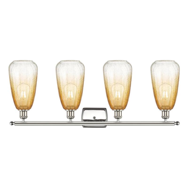 Innovations Lighting Endless Possibilities Ballston - Brookhaven Almond - 4 Light 36" Bath Vanity Light