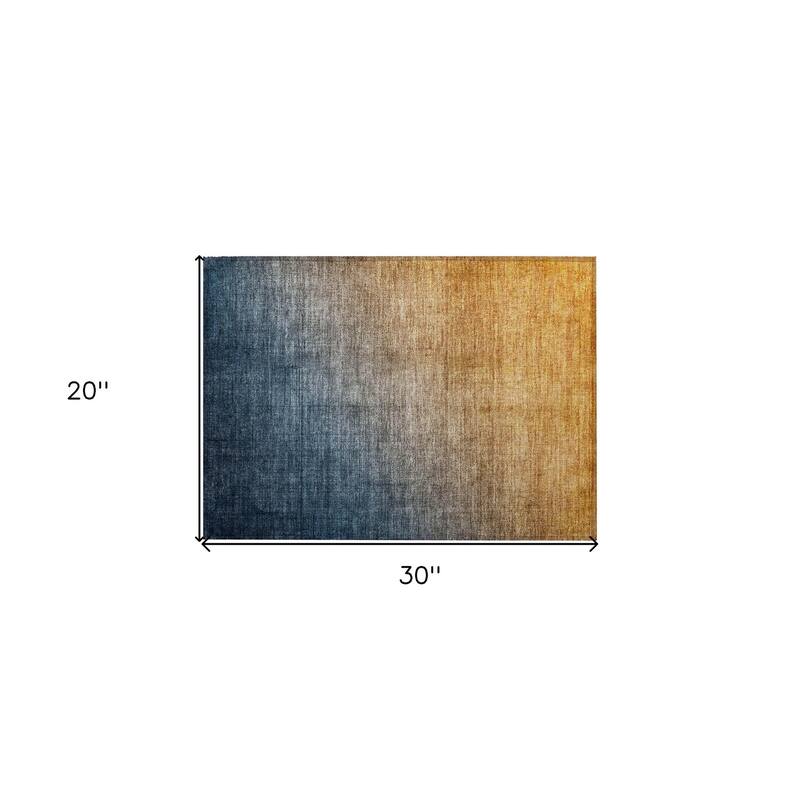 Alvalo Ombre Weather Resistant Blended Style Outdoor Rug
