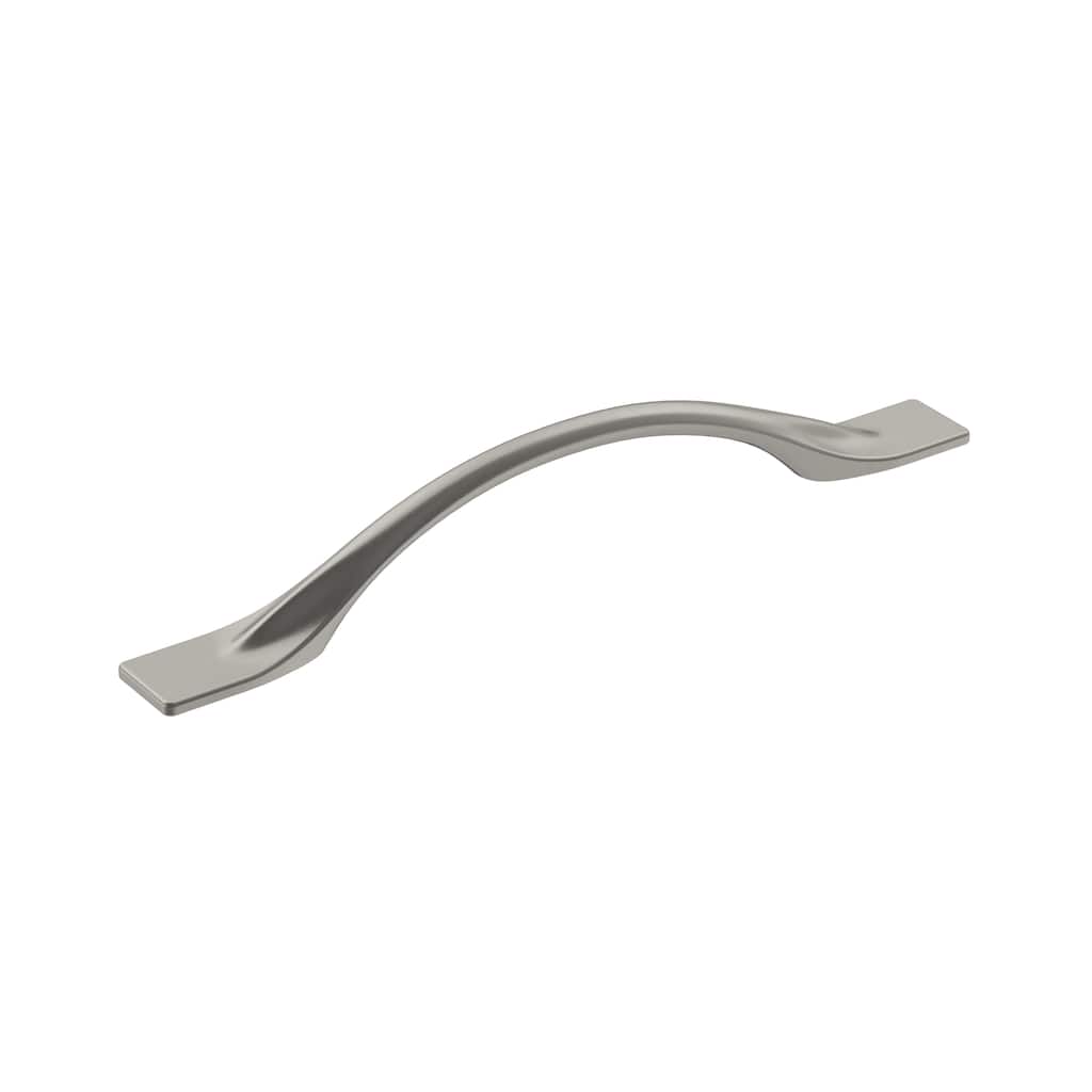 Uprise 5-1/16 in (128 mm) Center-to-Center Satin Nickel Cabinet Pull - 5.0625