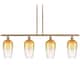 Option Brushed Brass / Amber