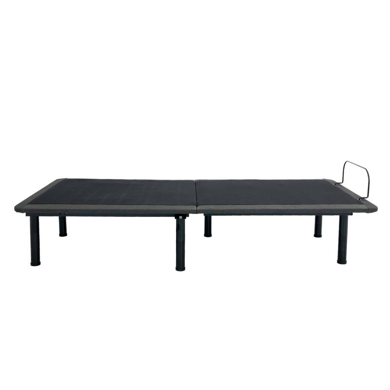 Bridgevine Home Quick Assembly Adjustable Bedframe with Voice Activated Controls