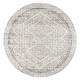 preview thumbnail 22 of 21, Nuloom Light Grey Aztec Print Area Rug