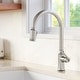 preview thumbnail 9 of 9, Karran Auburn One-Handle Pull Down Dual Function Sprayer Kitchen Faucet