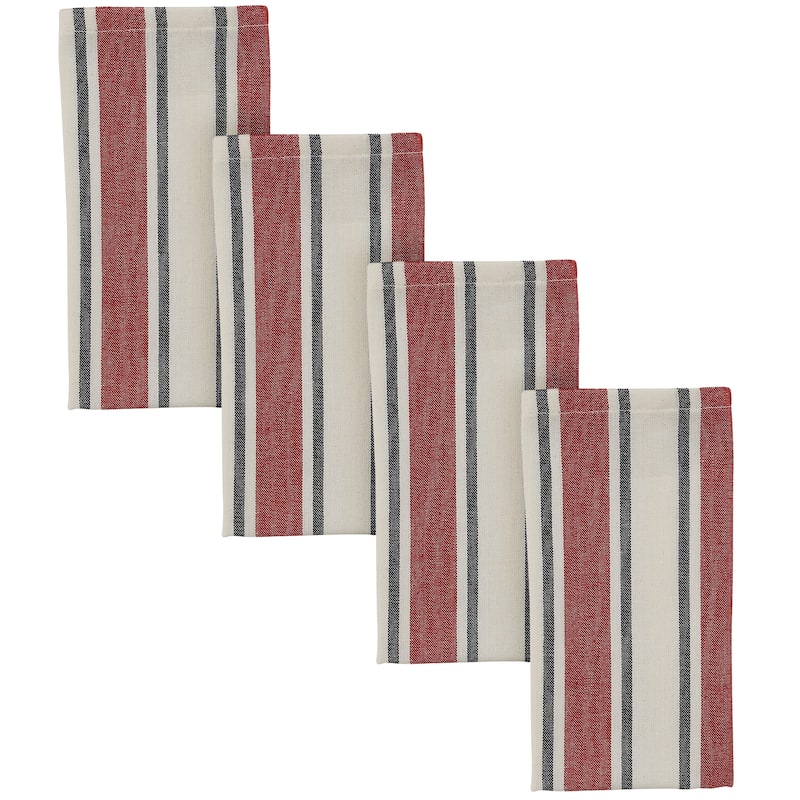 Park Designs Stars And Stripes Napkin Set of 4 - 18" X 18"