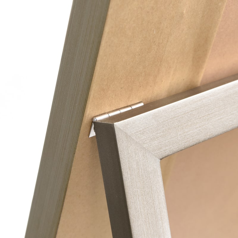 Bling Beveled Wall Mirror Glass Cheval, Bathroom, Bedroom, Living Room Ready to Hang 64"x18" - Clear - 64 x 18