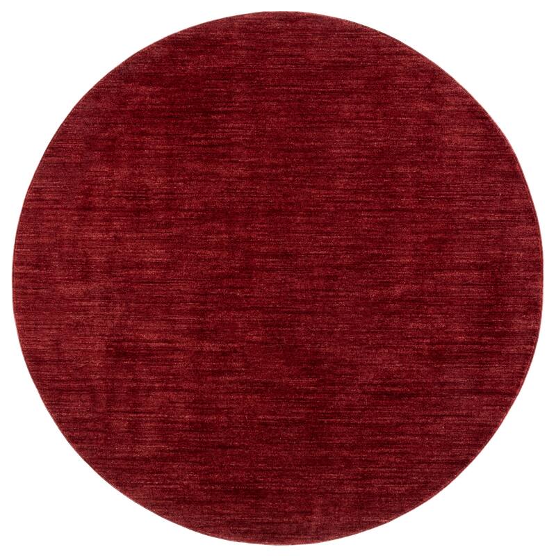 SAFAVIEH Mabel Margalida Rug - Red/Dark Red - 6'7" Round