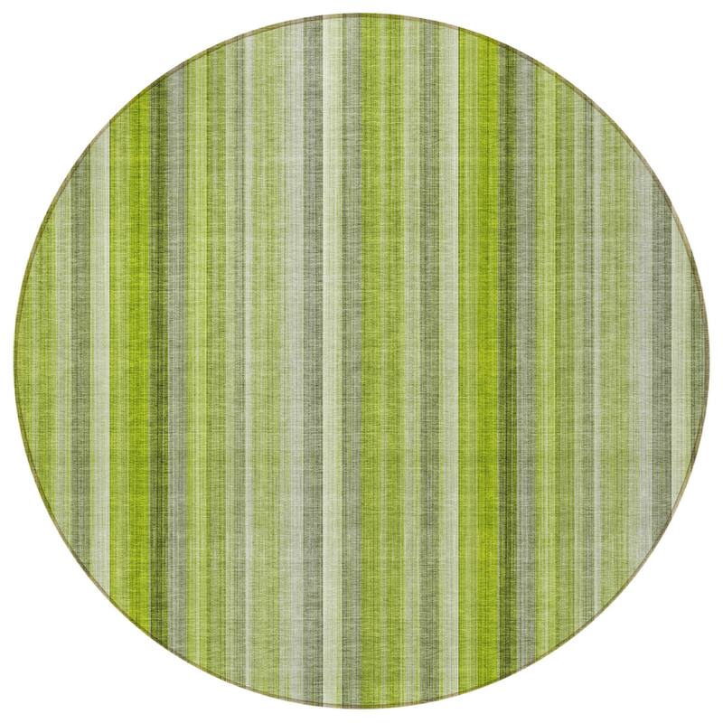 Alvari Stripe Weather Resistant Timeless Fusion Outdoor Rug
