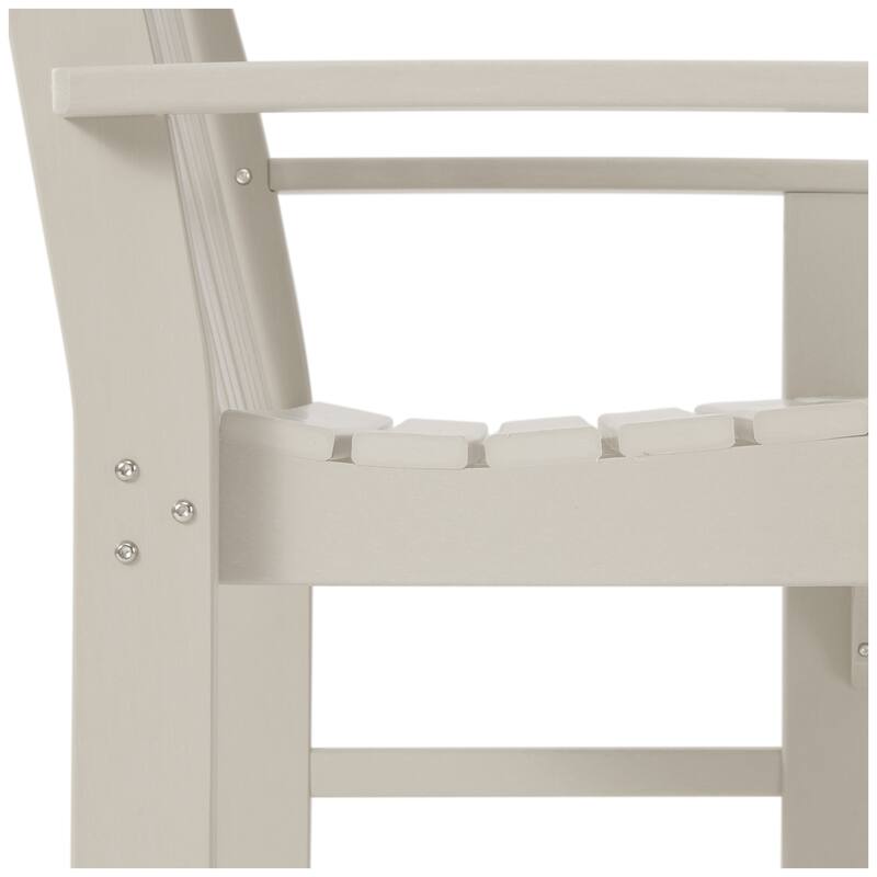 Laguna Poly 3-Piece Bench With Coffee Table