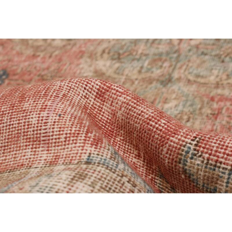 ECARPETGALLERY Hand-knotted Antalya Vintage Dark Copper Wool Rug - 8'2 x 11'8