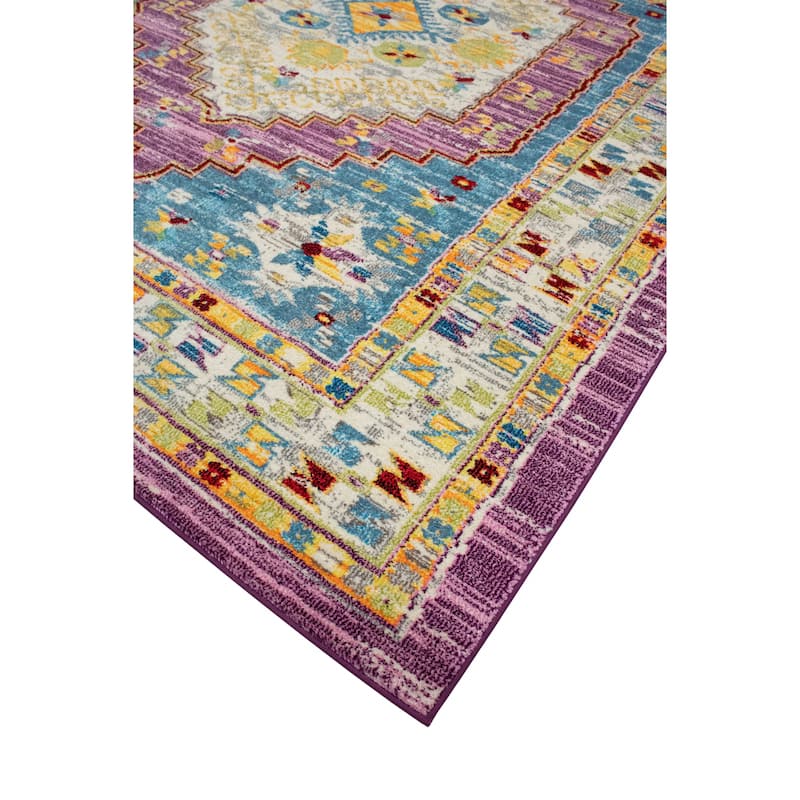 Noori Rug Sapphire Distressed Hester Rug