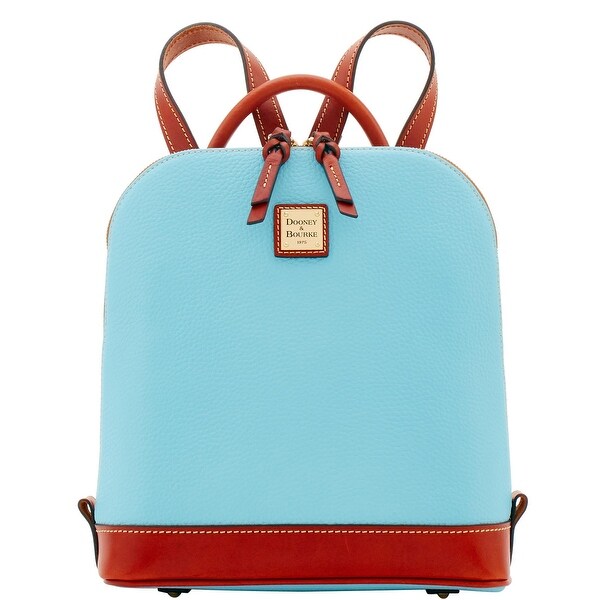 pebble grain zip pod backpack