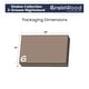 preview thumbnail 11 of 13, Grain Wood Furniture Shaker 2-drawer Solid Wood Nightstand